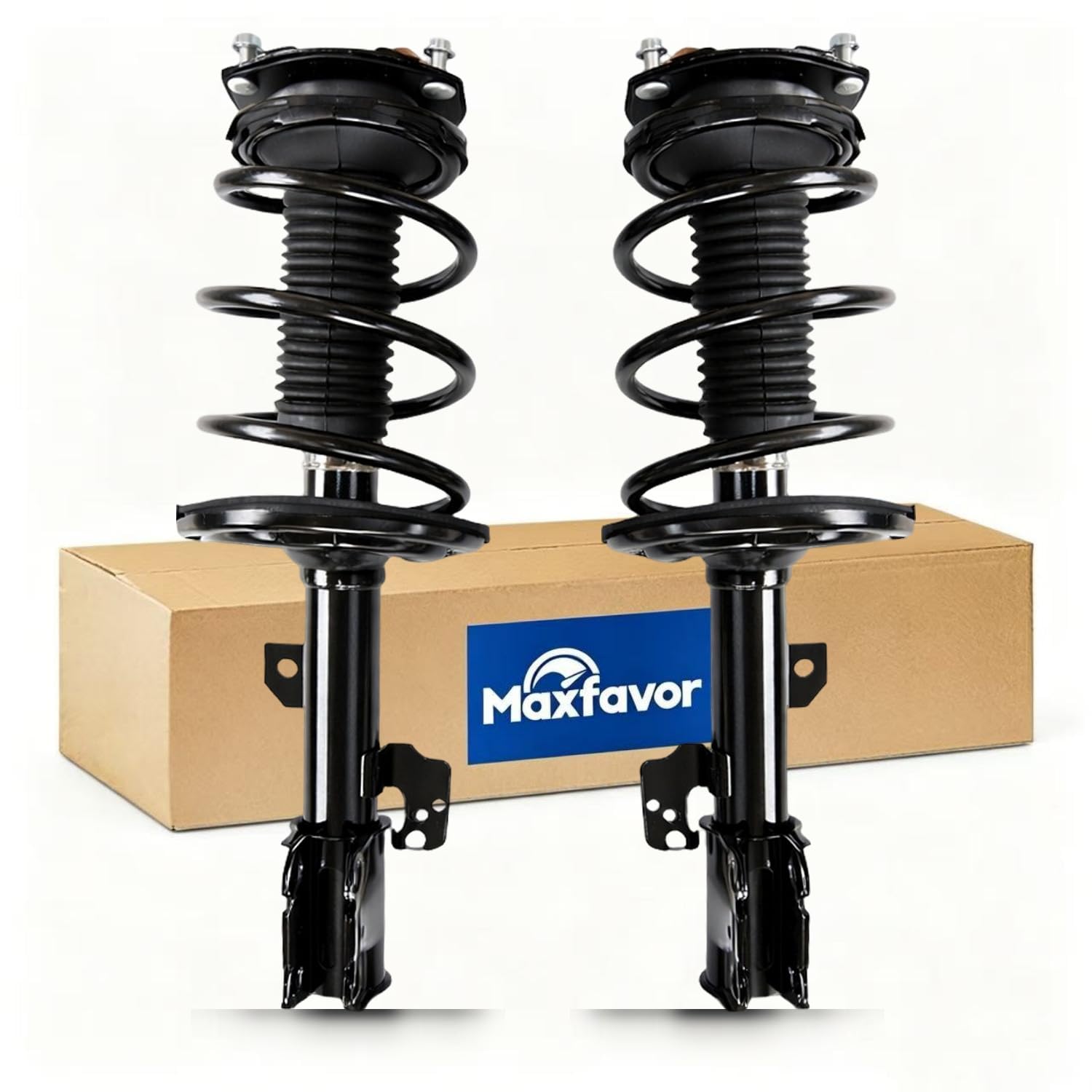 Maxfavor Front Shock Absorbers and Assembly Fit for Toyota Solara 2006 2007 2008, (Set of 2) Complete Struts Set, Replaces 2333817L 2333817R