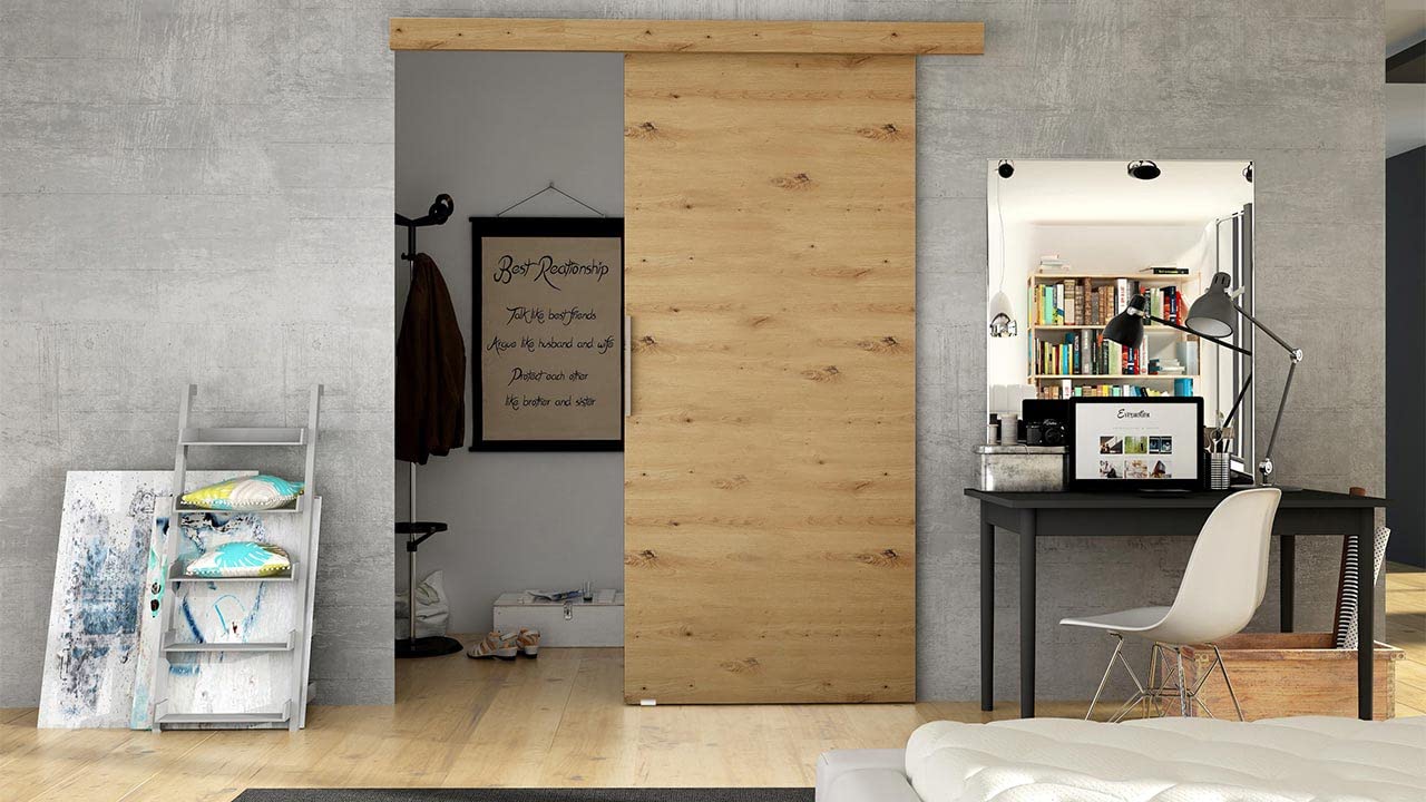 Schiebetürsystem Pikano IV 70cm - Innentür Mit Selbstschließer