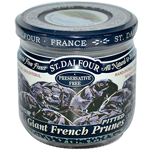 St. Dalfour Giant French Pitted Prunes -- 7 oz Each / Pack of 3