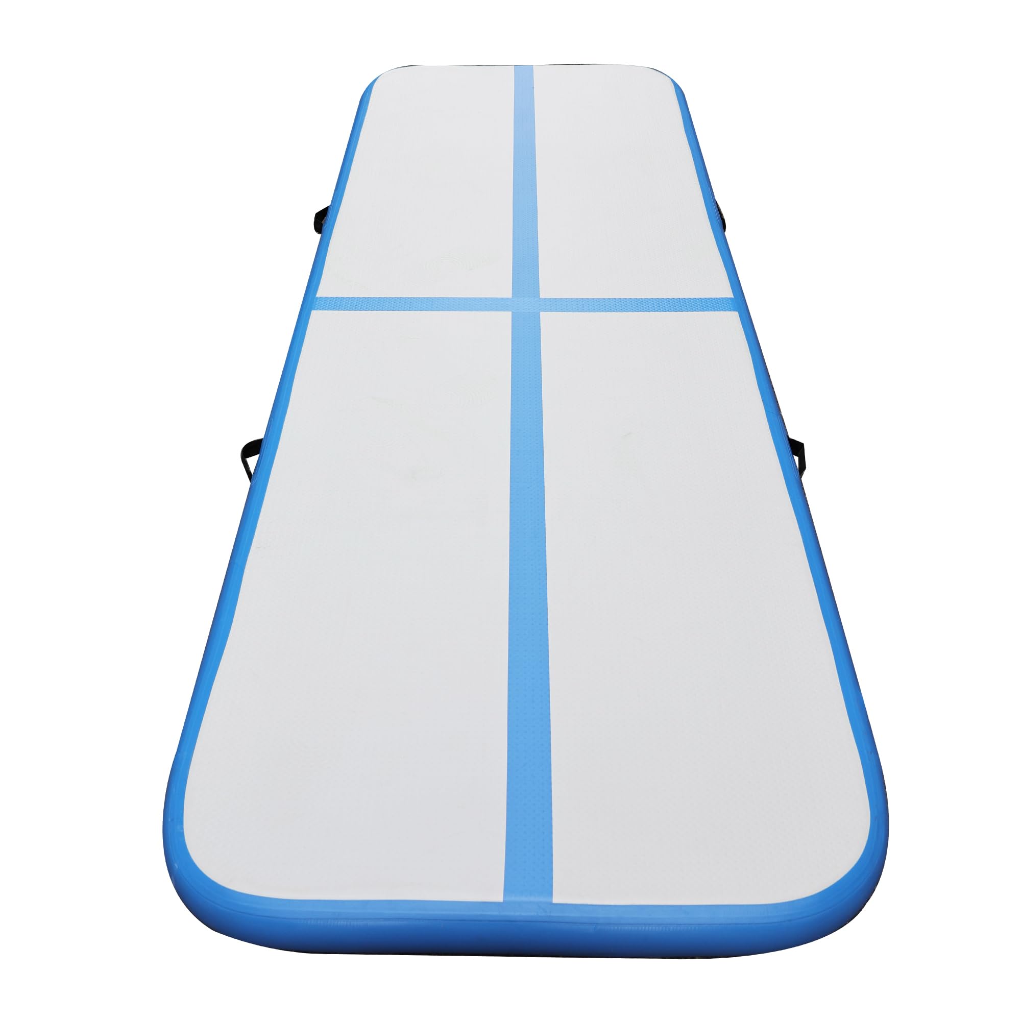 Air Track 300 x 100 x 10 cm, blu/grigio con pompa elettrica