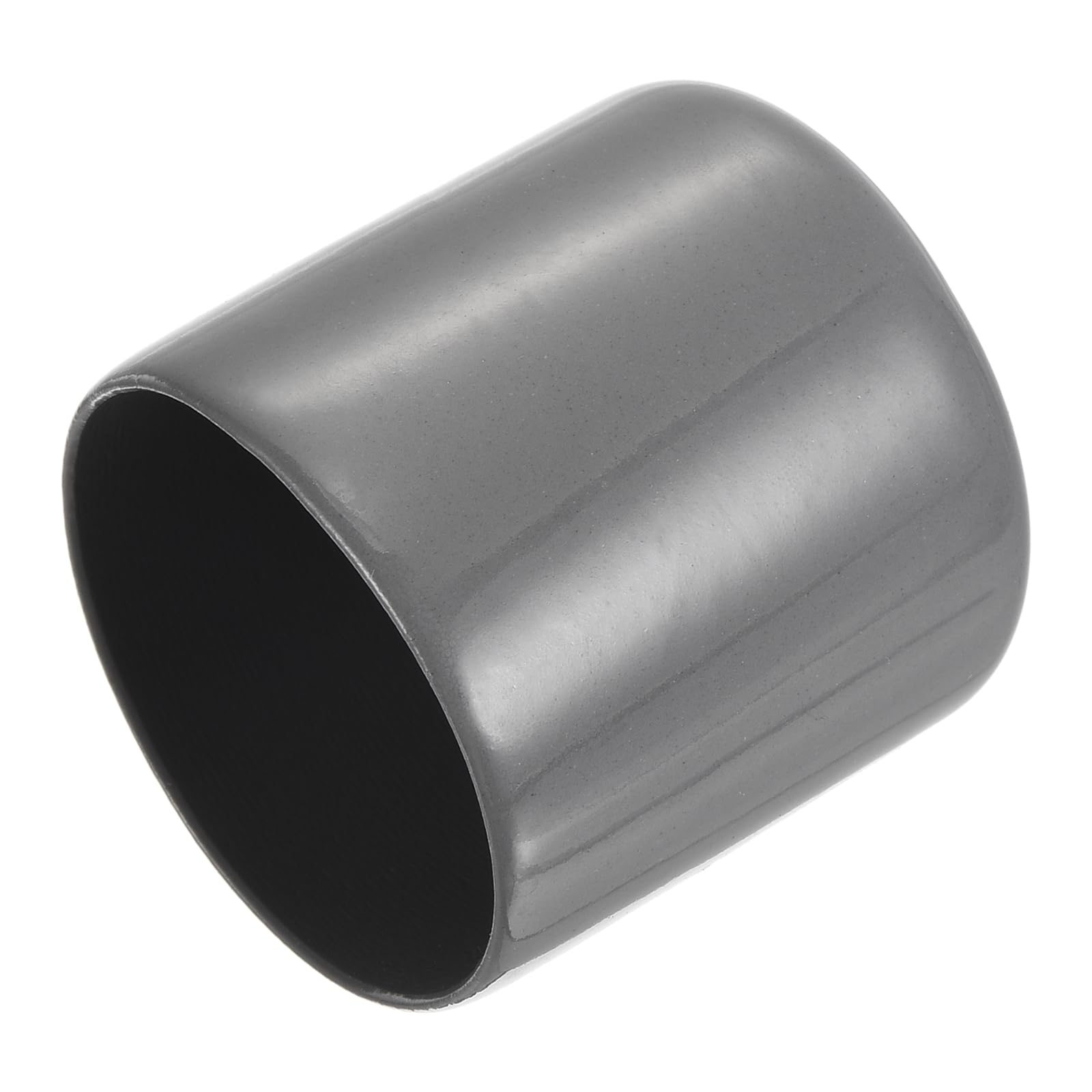 uxcell 20pcs Rubber End Caps 37mm ID Vinyl Cap Cover Screw Protectors Dark Grey