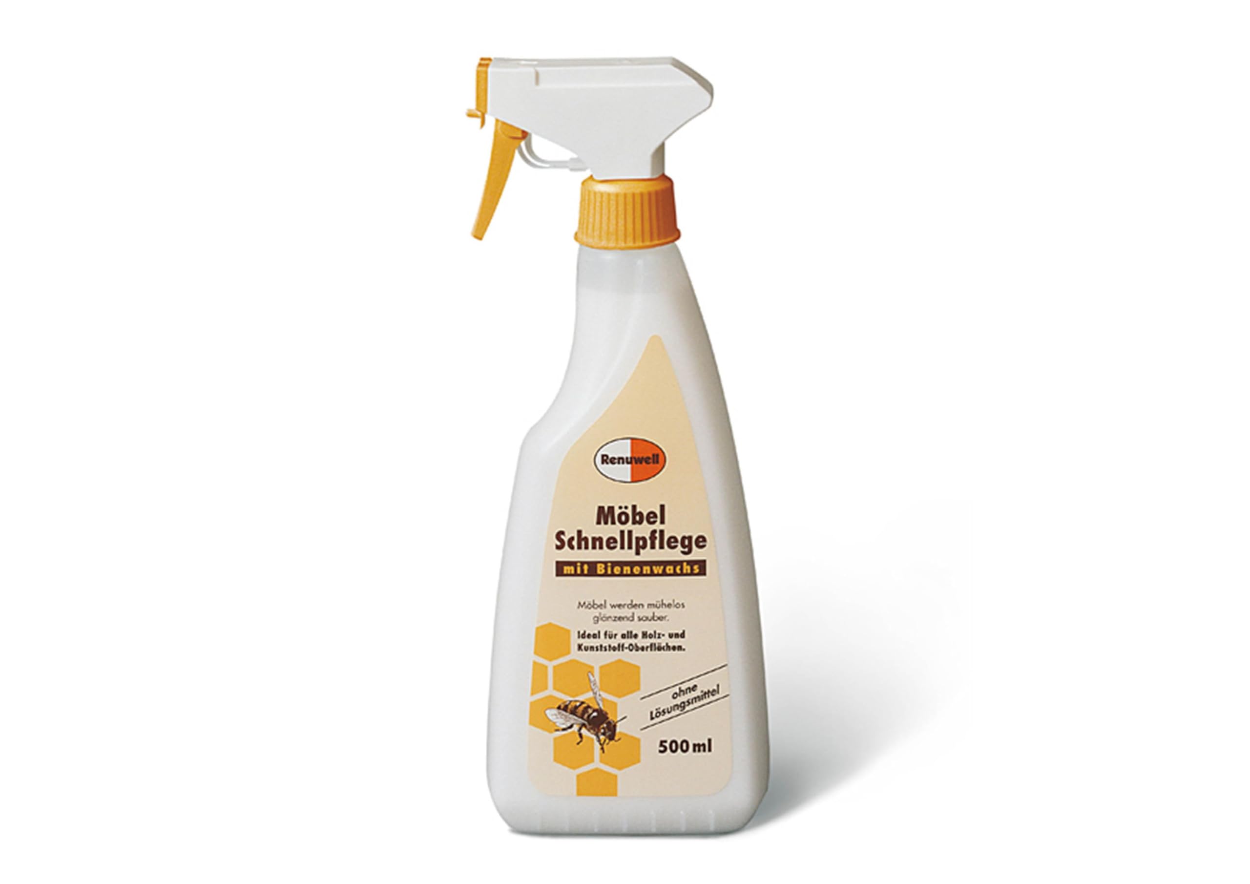 Spray nettoyant à base de cire d'abeille - Spécial Meuble en Bois - RENUWELL