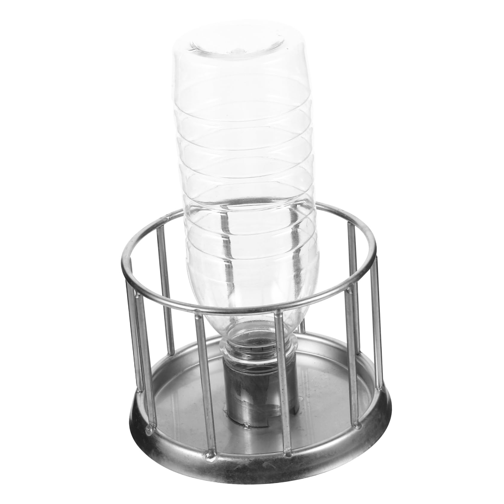 BESPORTBLE 5piezas Plato De Alimentación para Tortugas y Reptiles Bebedero Inoxidable Mini para Comedero Multifuncional para Agua y Comida De Tortugas