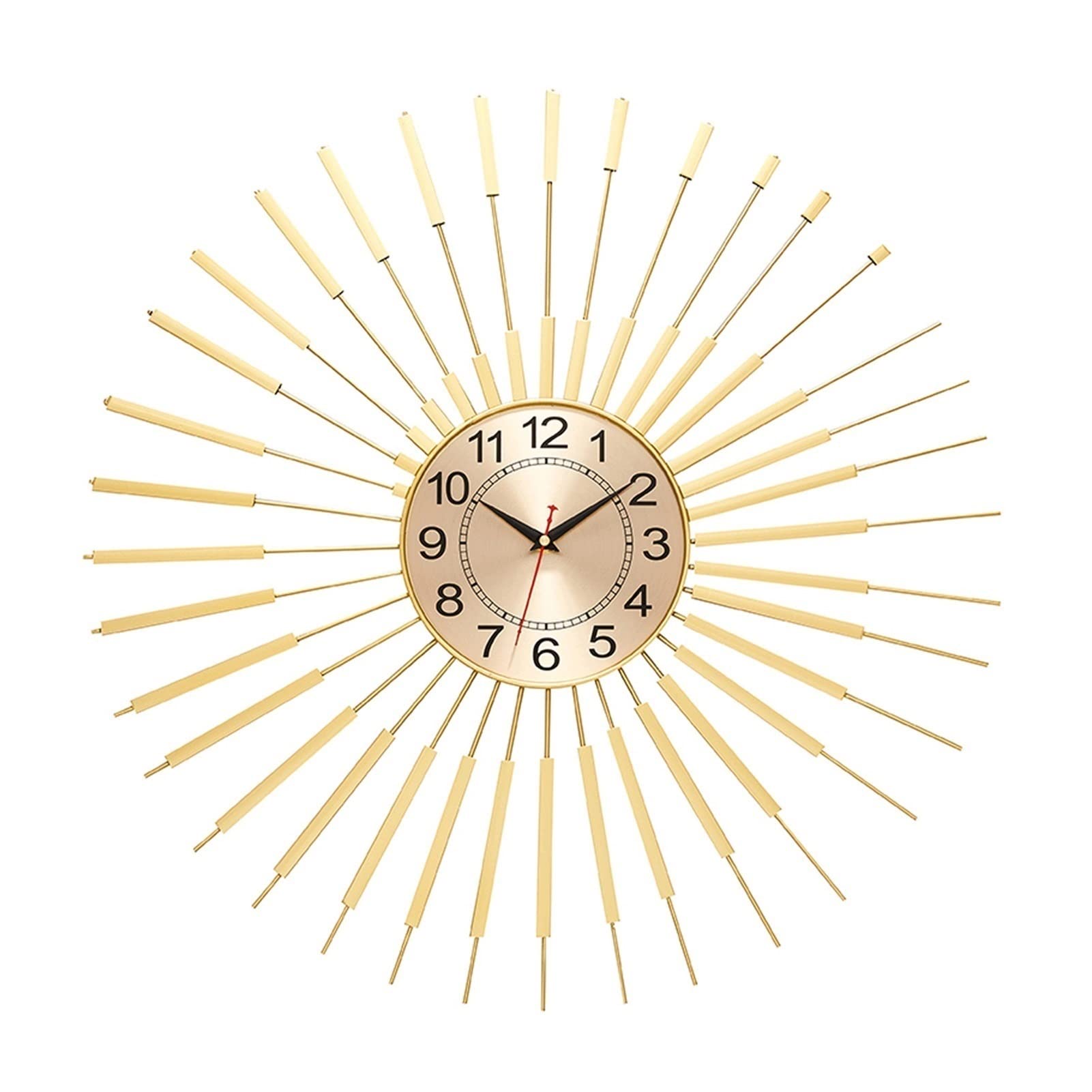 Horloge murale de quartz silencieuse TUSUOD simple clock mur de chambre