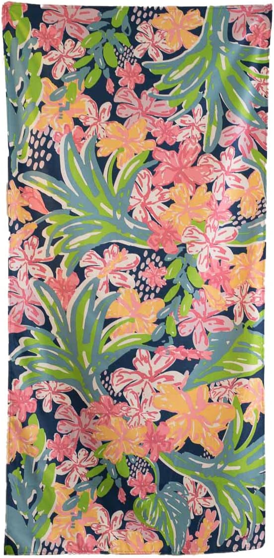 The Royal Standard Microfiber Beach Towel 34x70, Grenada Royal/Multi