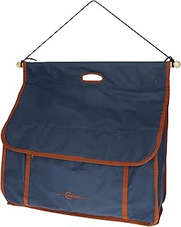 Kerbl Milano - Bolsa de boxeo (66 x 25 x 60 cm), color azul marino/caramelo