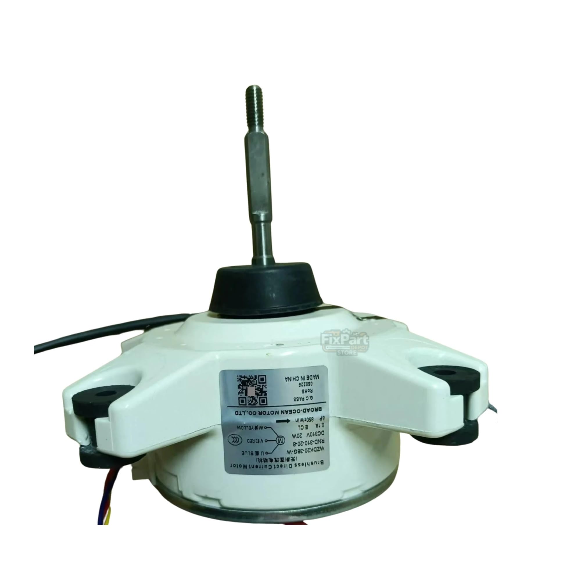 CHAOJIEOZ 1pcs for inverter air conditioner DC motor WZDK20-38G-W(RND-310-20-8) fan 310V
