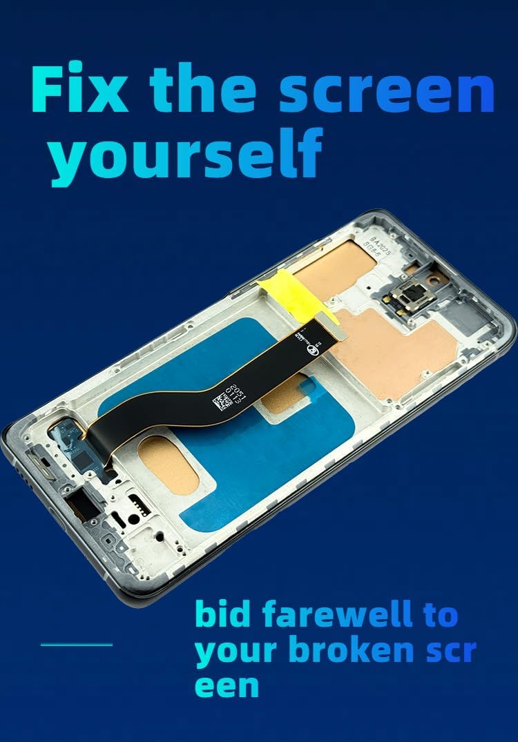 for Samsung Galaxy S20 Plus 5G Screen Replacement for Samsung S20 Plus Screen Replacement with Frame for Samsung G985F G985W G985U G986U G986B G986W LCD Display digitizer Touch Screen Black