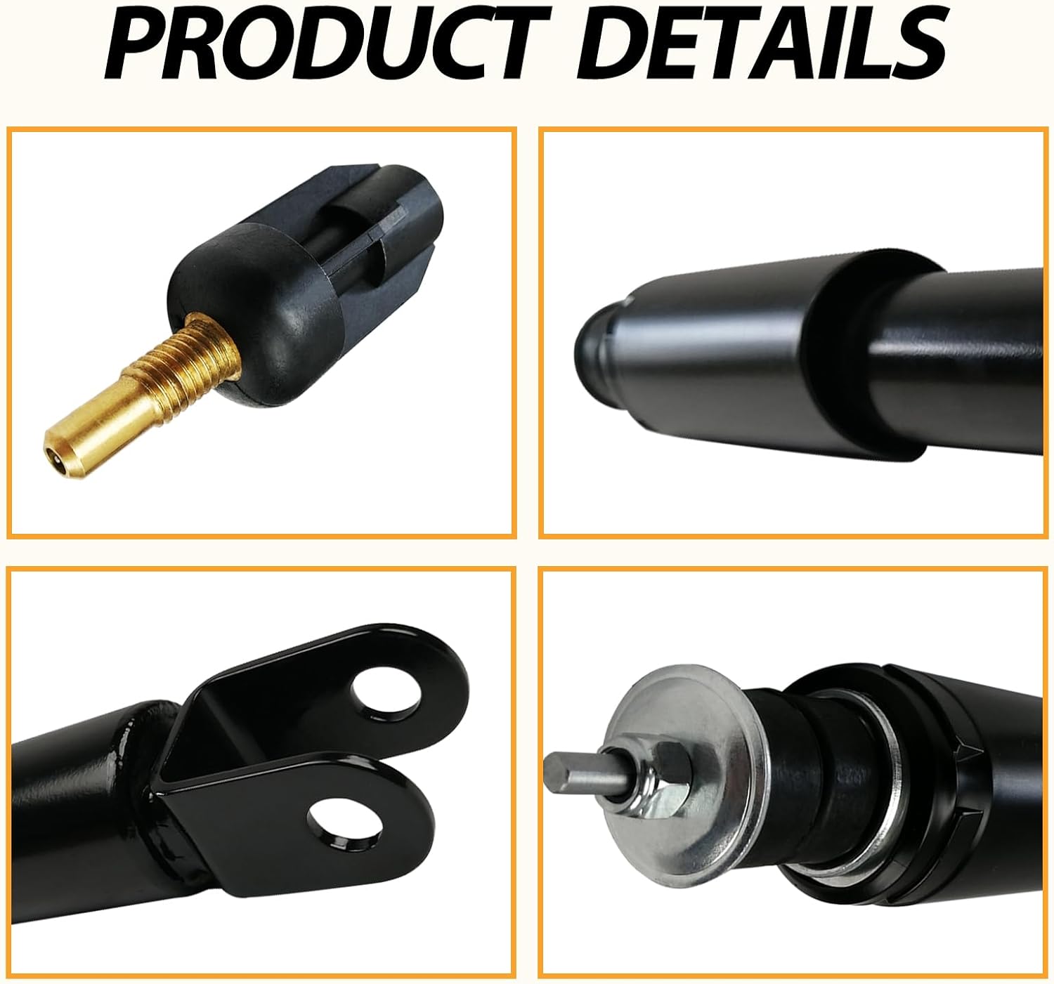 MILLISEC 2PCS Shock Absorbers Front Compatible with Chevy Suburban Avalanche 1500 Tahoe Cadillac Escalade GMC Yukon Car Air Struts, OEM Replaces# 22187159