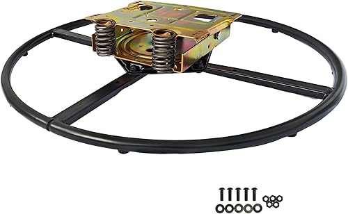 Base de anillo giratorio redondo reclinable de tamaño extra grande de 27 pulgadas para kits de reemplazo de sillas de sofá
