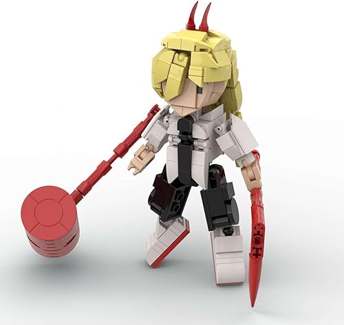 Miniatura 4 de Juego de minifiguras de motosierra, kit creativo de bloques de construcción, modelos de personajes populares, juguetes para regalos de fanáticos del