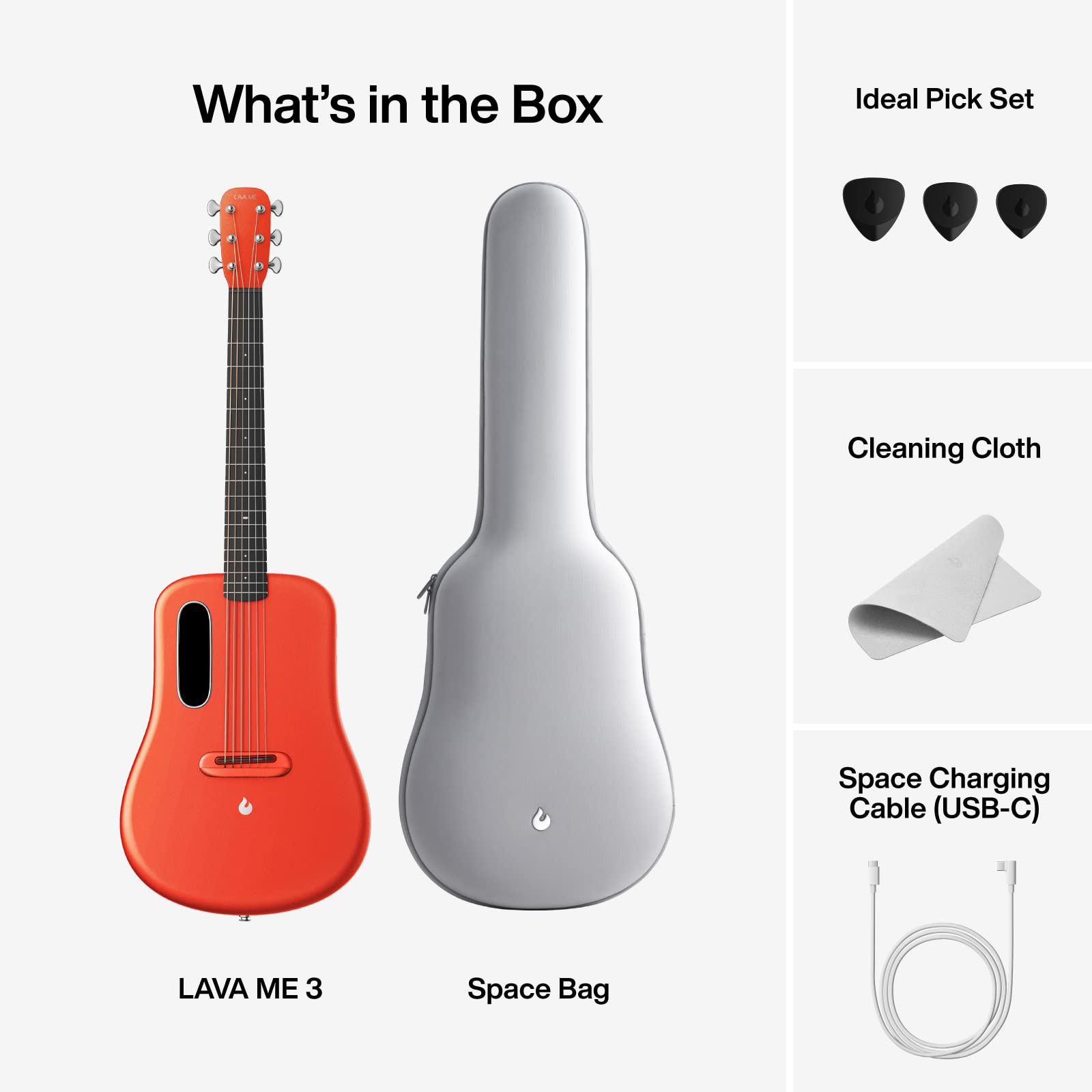 Amazon.co.jp: LAVA ME 3 スマートギター w/スペースバッグ