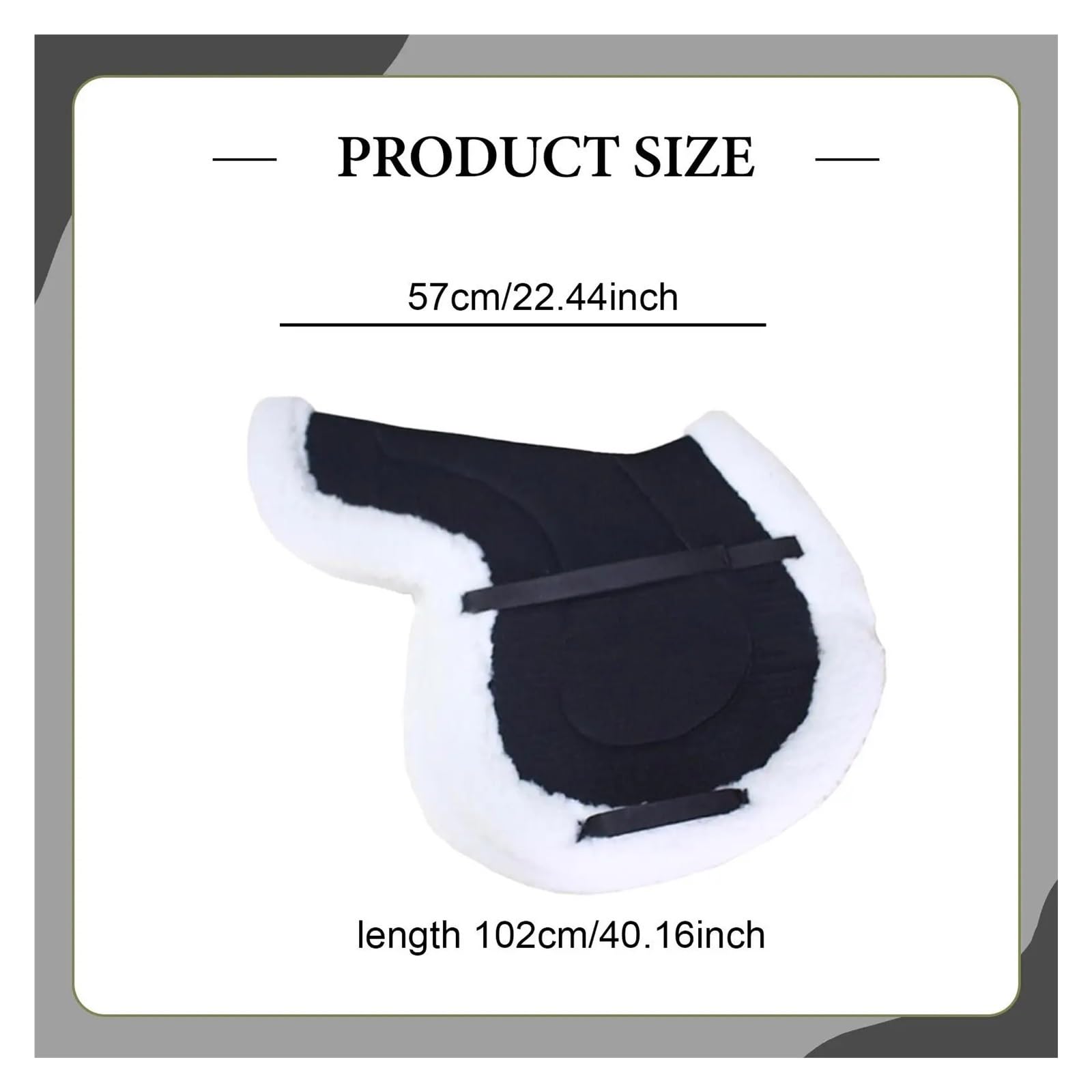 Almohadilla for Silla De Montar Caballo, Lavable, Práctica Para Caballos