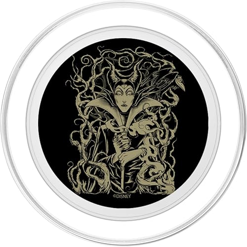 Miniatura 8 de Disney Villains Maleficent - Soporte y agarre para teléfonos y tabletas (madera)