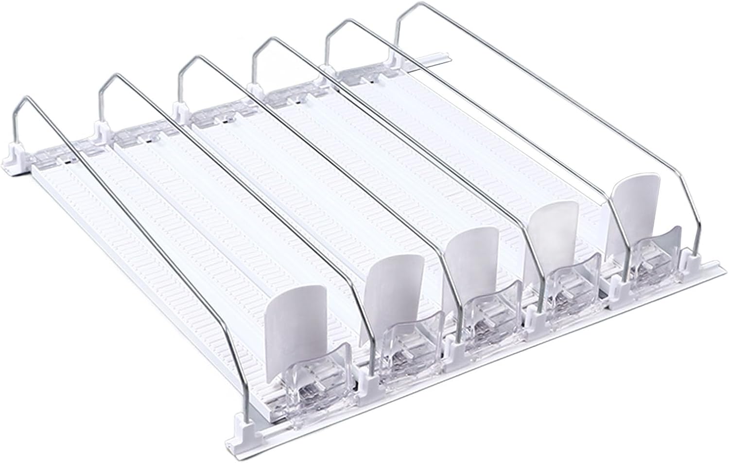 Adjustable Fridge Drink Dispenser Refrigerator Self Pushing Soda Can Organizer for Can (5PCS)