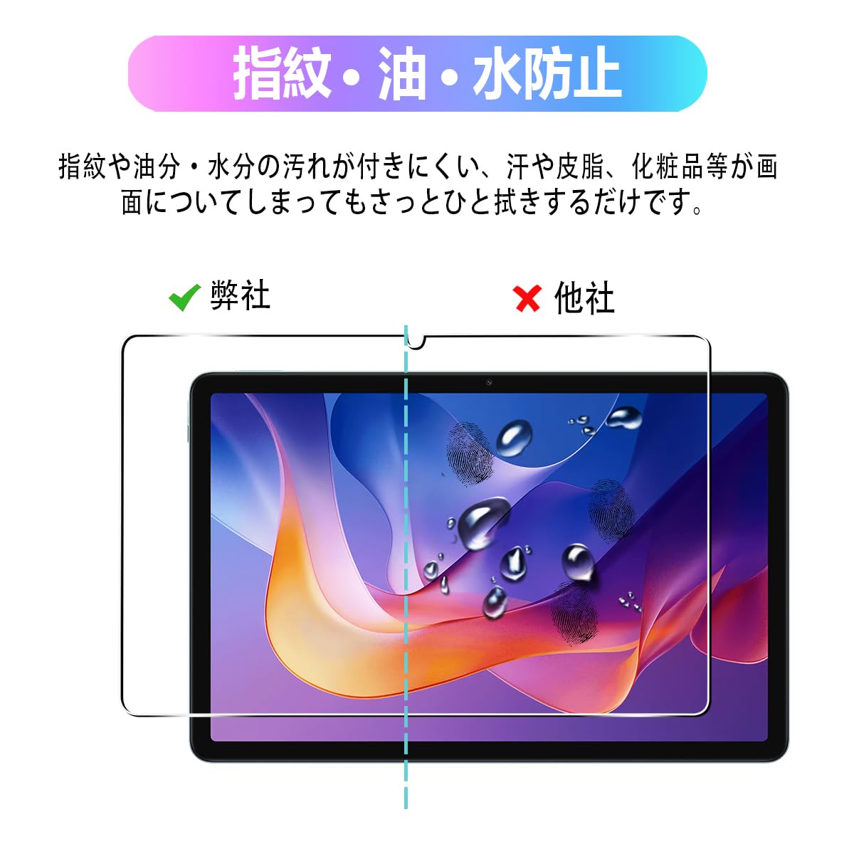 Amazon | 【2枚セット】 対応 XiaoMi Redmi Pad 2 ガラスフィルム