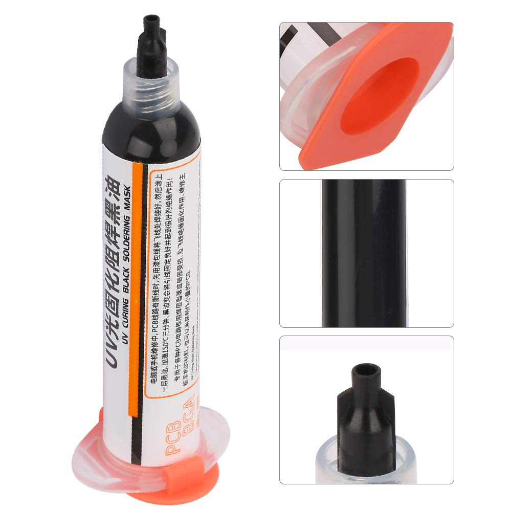 Solder Ink, PCB UV Curing Solder Ink PCB Solder Resist Ink for the PCB repair of mobile phone, computer