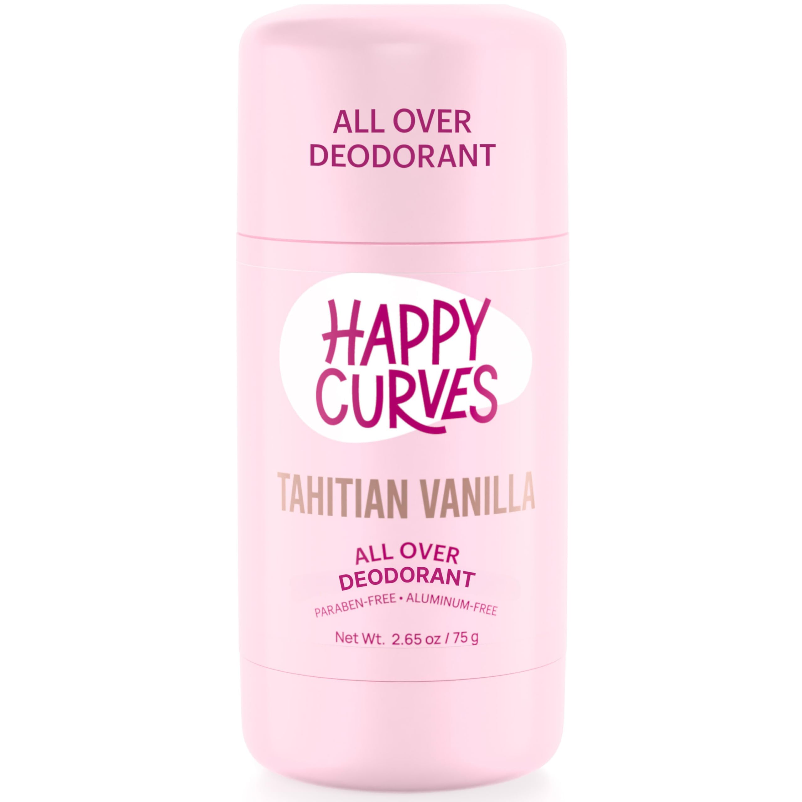 All Over Whole Body Deodorant for Women - Aluminum-Free - Invisibile All Day Layer of Full Body Protection for Odor Control Only, Sensitive Skin, & Private Parts (Tahitian Vanilla)
