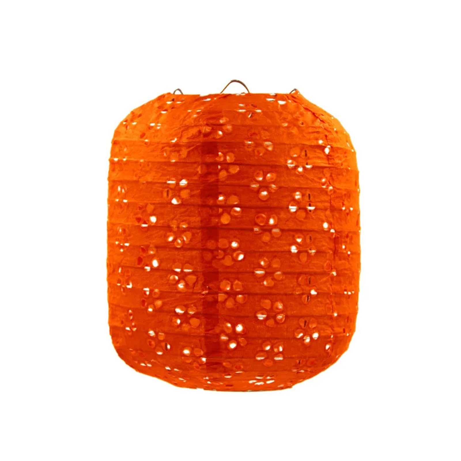 Zyayng Orange Elliptical 12Pc 20Cm Decoration Elliptical Paper Lantern For Wedding Party Supplies Lamp For Decoration(Orange Elliptical)