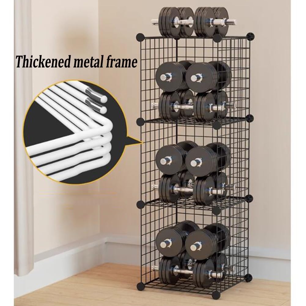 Soporte para Sombreros, Organizador de Cascos, estantes para Colgar Sombreros, Soporte de Metal de pie para Cascos de Bicicleta, estantes modulares apilables, Rejillas metálicas, e