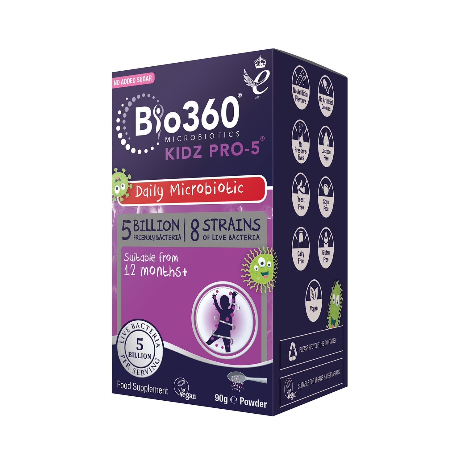 Nature's Aid Kidz Pro-5 (Daily Microbiotic) 90g X 2