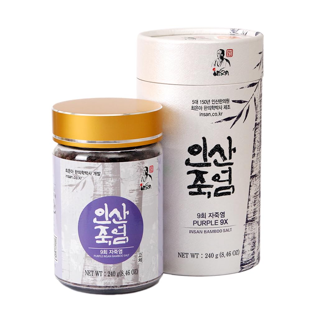INSAN Bamboo Salt Ultimate Purple 9x Roasted Crystal - 240g