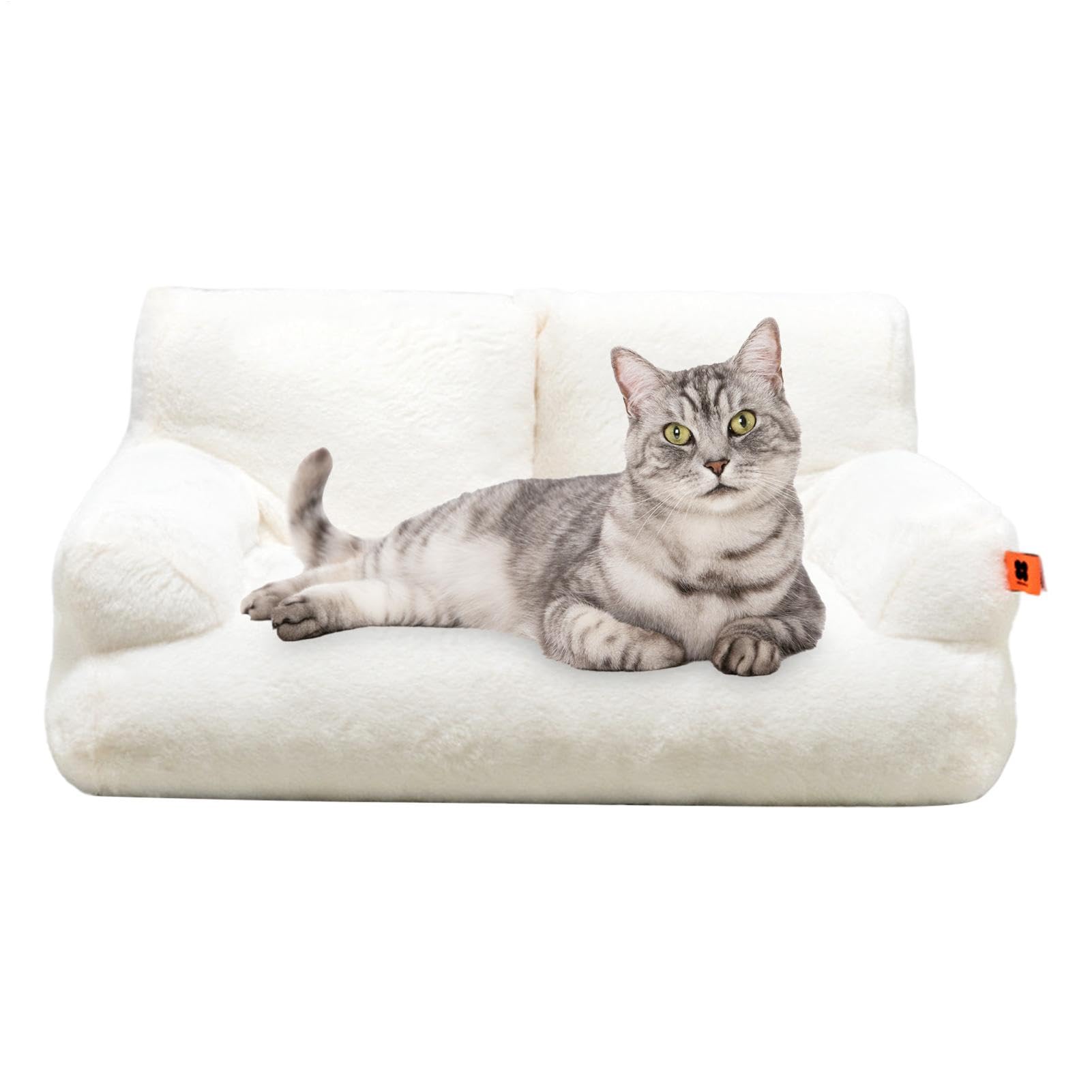 Nid d\'hiver en peluche pour chat et petit chien idéal pour les soirées fraîches
