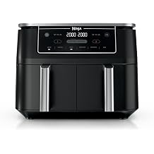 Ninja Foodi Air Fryer, 10 Qt DualZone, 6-in-1, Black, DZ302