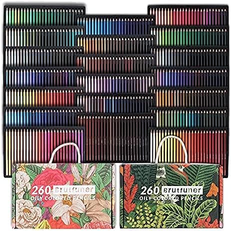 520 Colored Pencils  Numbered, Sketching, Shading & Coloring, Colored Pencils Set For Kids, Adults & Artists Art Supplies