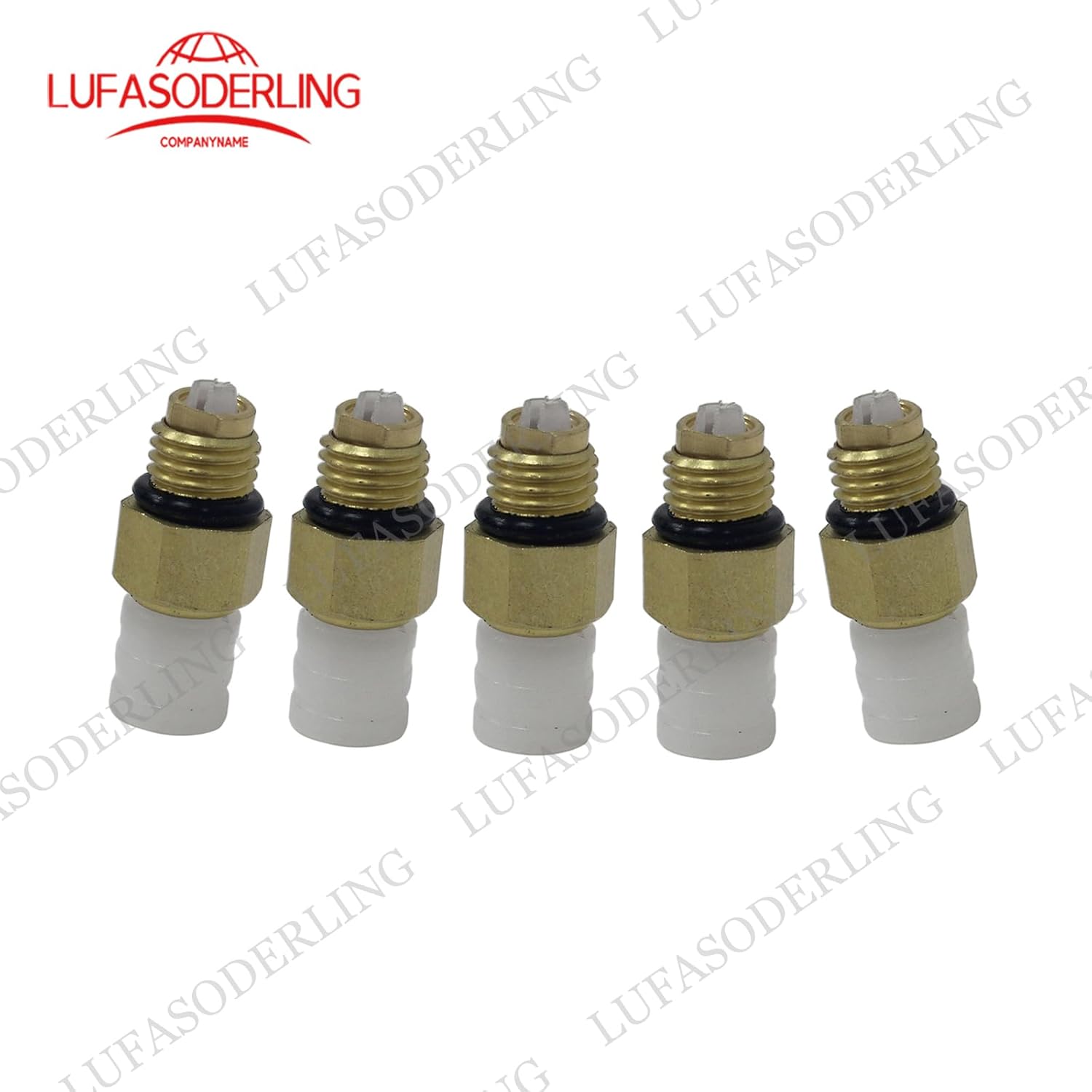 5Pcs M8 Air Valve Compatible with Mercedes Benz W164 W221 W251 W220 Air Suspension Repair Kit Fitting 2203202438 2203205113