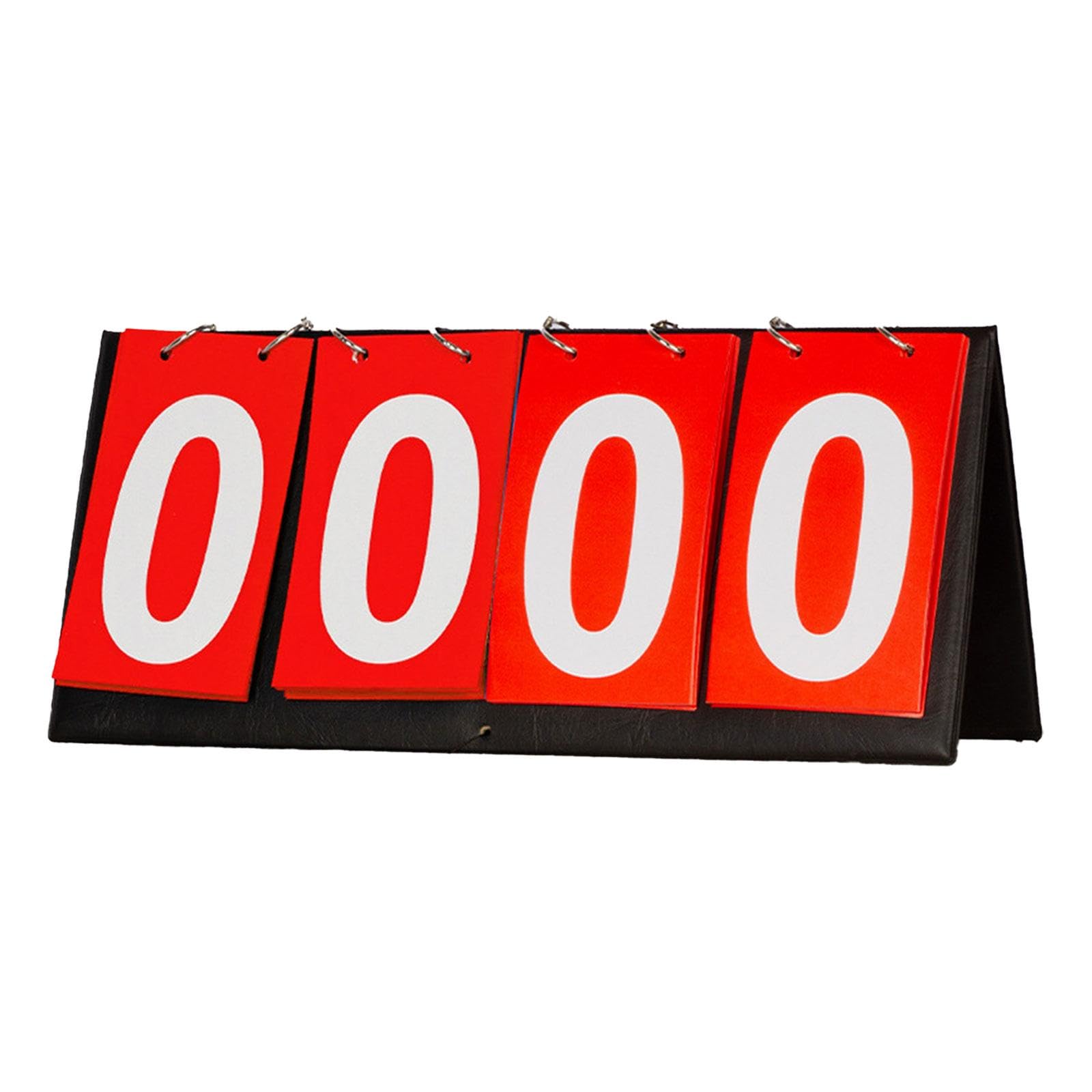 LOOM TREE® Tabletop Flip Scoreboard 4 Digits Score Keeper for Games Tennis Multi Sports Red | Other Sporting Goods-image-35