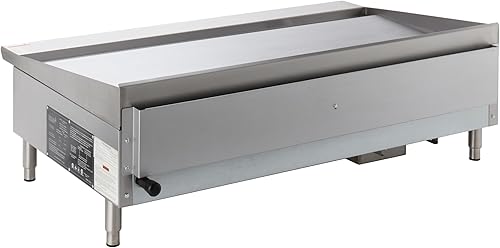 Miniatura 3 de Winco Plancha comercial de gas natural, 48"