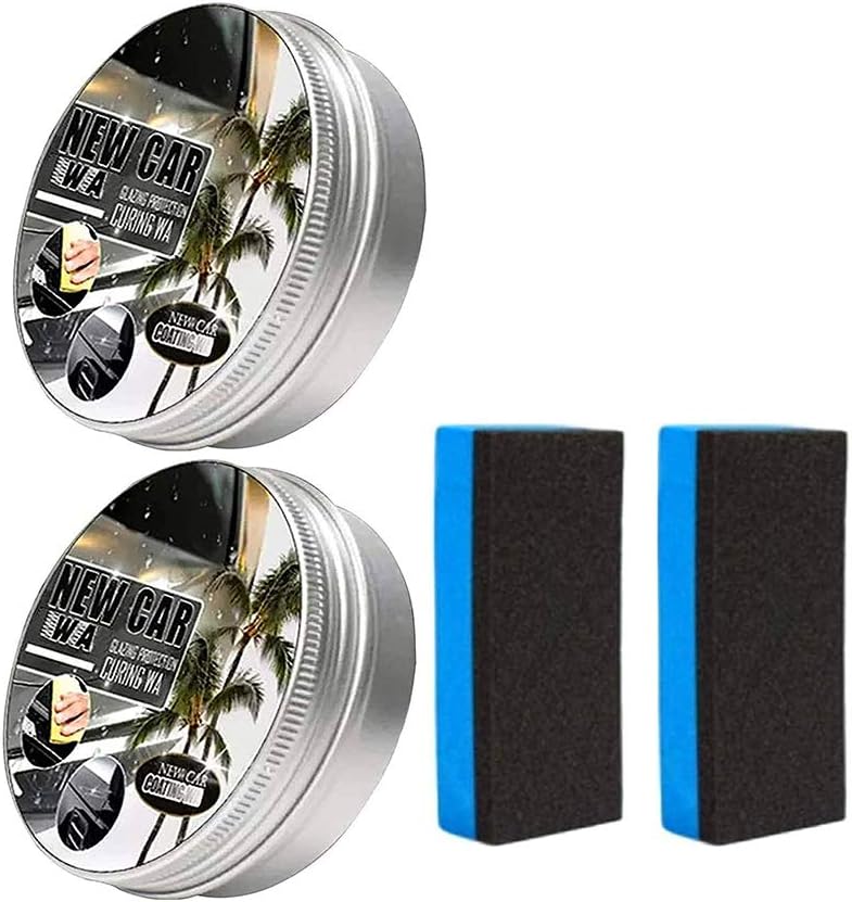 Amazon Bstqc 車専用ワックス コーティング剤 スポンジ付き キズ消し 洗車用品 車保護 自動車用 キズ消し 耐擦傷性 ワックス 車 バイク