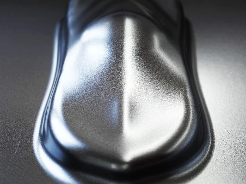 Rwraps Satin Vinyl Car Wrap Film Sheet Roll with Air Release Technology - 5ft x 20yd, Metallic Gunsmoke Gray