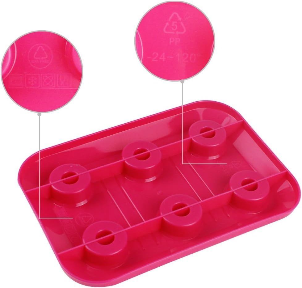 Popsicle Molds 3 Sets Ice Pop Molds Ice Pop Maker with Funnel and Brush, 3 Colors
