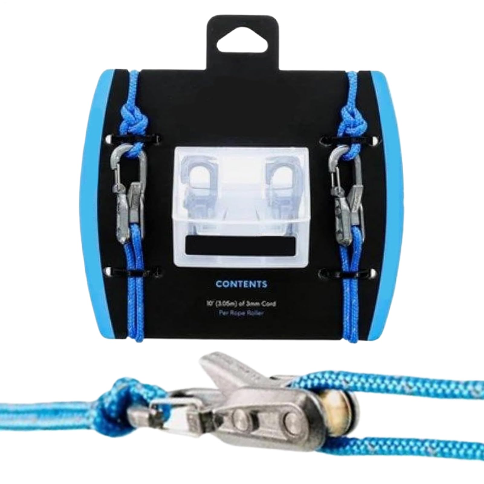 HohuzSruk Cord And Rope Tightener 21x15x5cm Adjustable Anti-Slip Cord And Rope Tightening AndCinching Tool With Roller Cam Technology, Praisety Ropes Adjuster, Paracord Cinching Tool