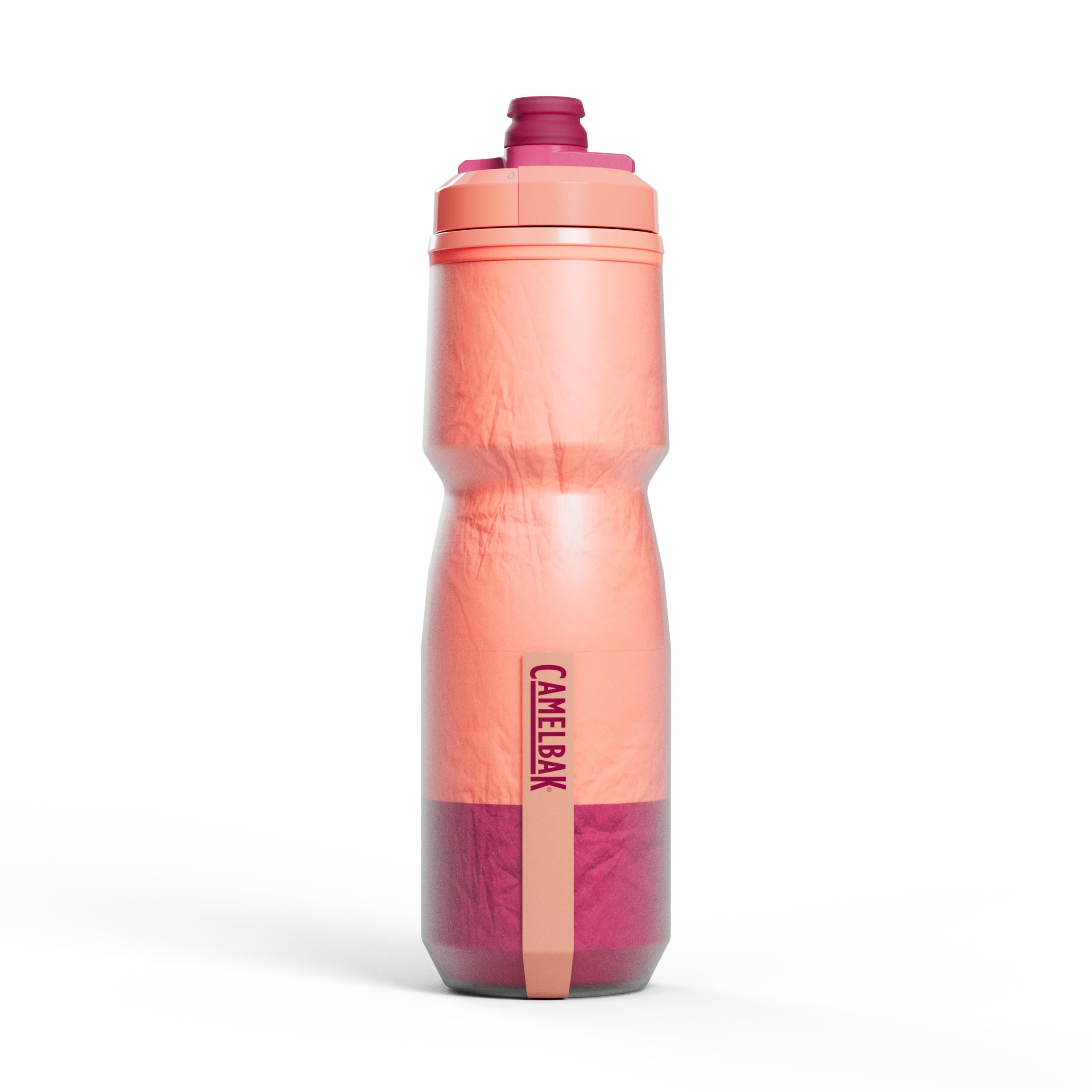 CamelBak Podium Chill Bike Squeeze Water Bottle Mercury Blush, 24oz