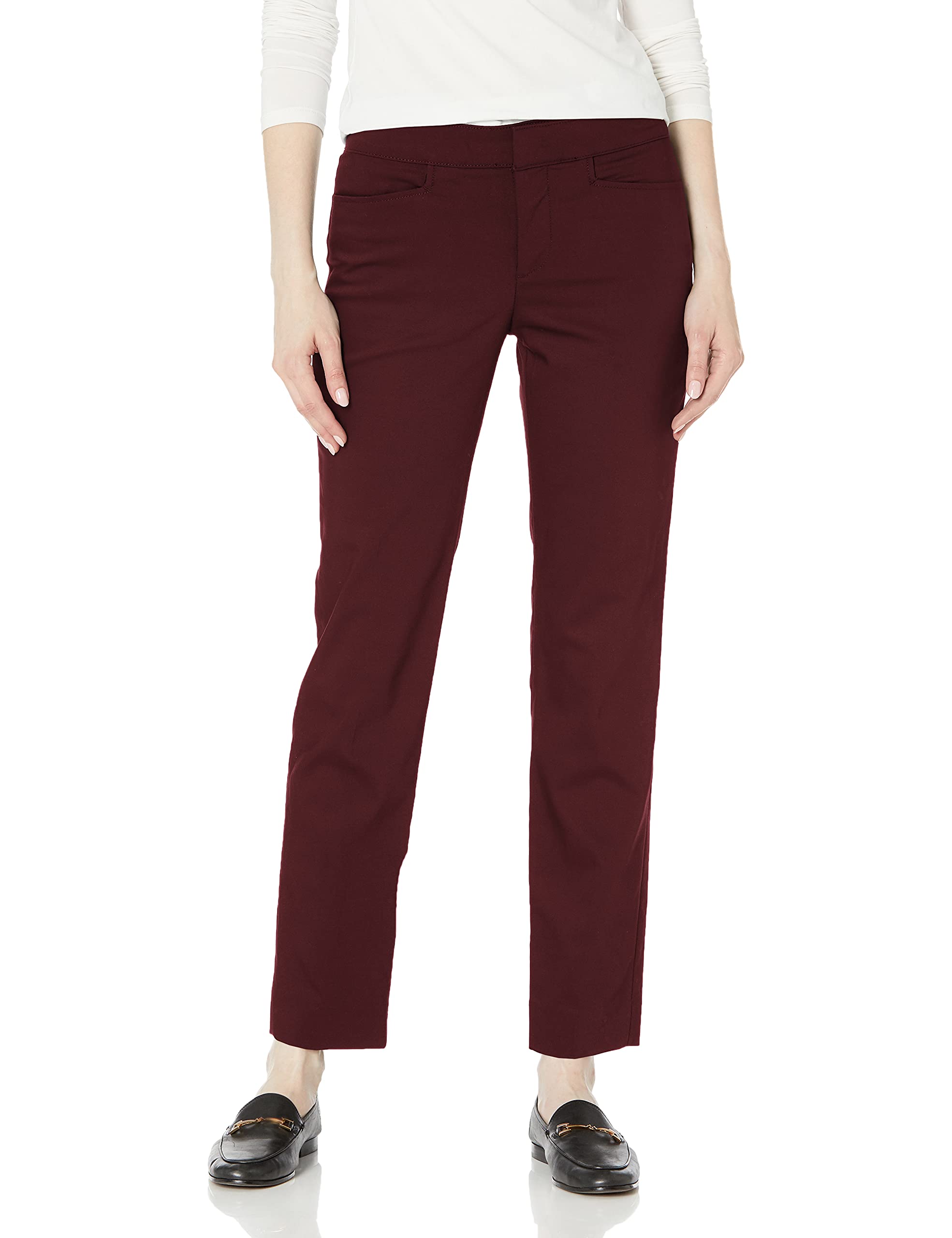 chaps Damen Skinny Double Cloth-Pant Hose, Business/Leger
