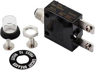 Electronic 98H Series 80A Auto Recloser Disyuntor Thermal Protector Circuit Breaker 1Pcs (Size : 80A)