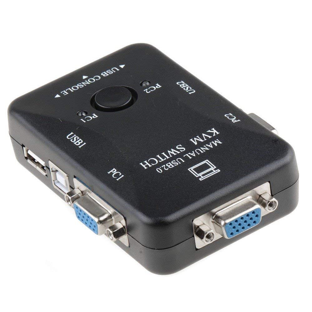 2 Port USB 2.0 KVM Switch (Black)-picture-12