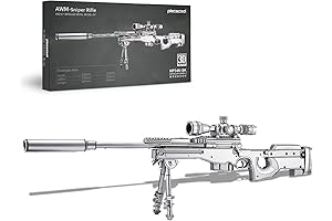 Piececool 3D Puzzle Gun Model Kits for Adults