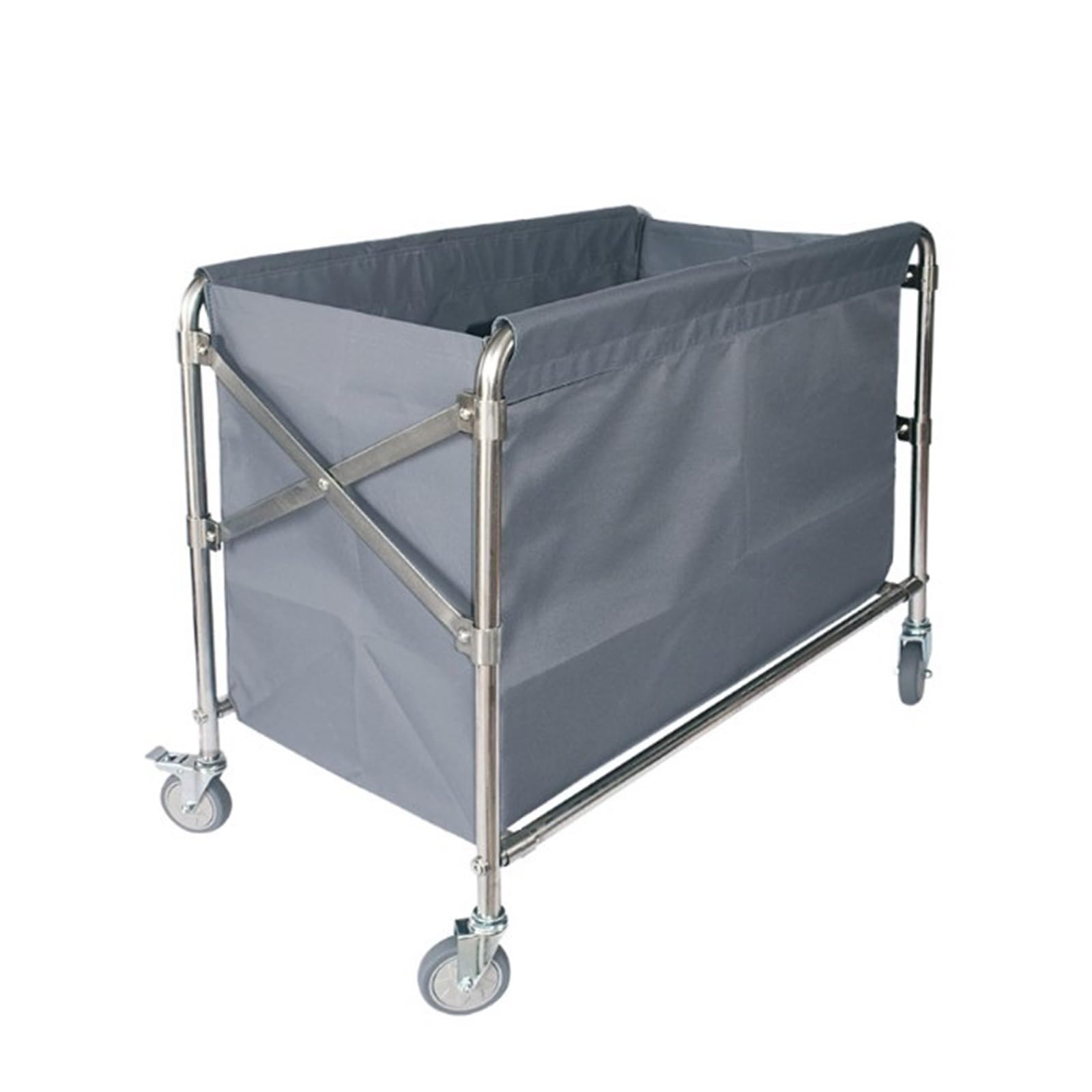 Carro de servicio de habitaciones para el servicio de limpieza Carro plegable for ropa de hotel, carro de recogida de ropa for habitación de huéspedes, carro de servicio, carro de limpieza, carro de l