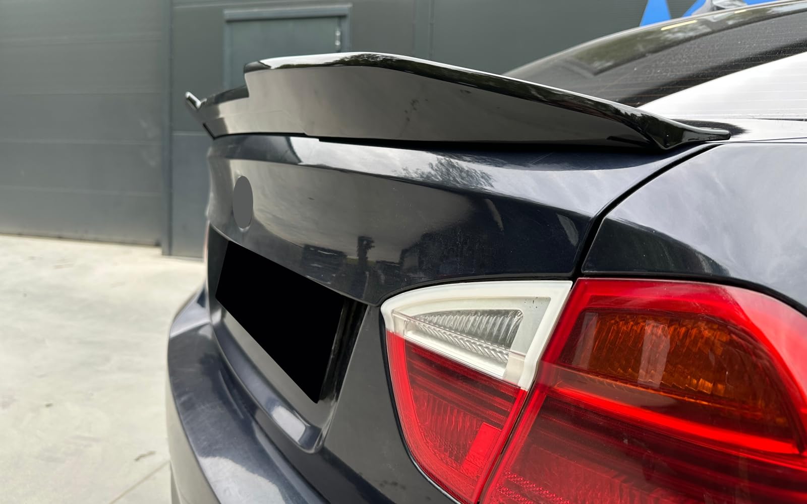 MpTuned E90 PSM Style Spoiler posteriore lucido nero per serie 3 2004-2013 berlina 4 porte 318i 320i 330i 340i m340i 318d 320d 330d 340D 340D