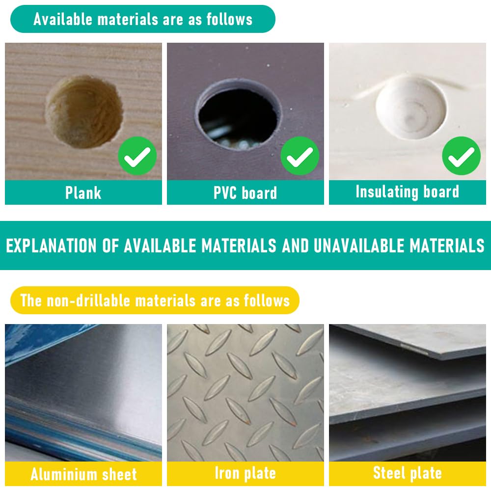 Set Svasatori 90&deg; Per Metallo - 6 Pezzi In HSS, Da 6.3 A 20.5 Mm, Per Lamiere E Alluminio