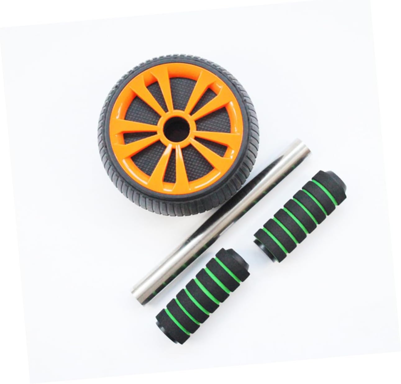 Non-slip Abdominal Exercise Roller Core Trainer Silent Ab Wheel for Home Gym Fitness Muscle Training