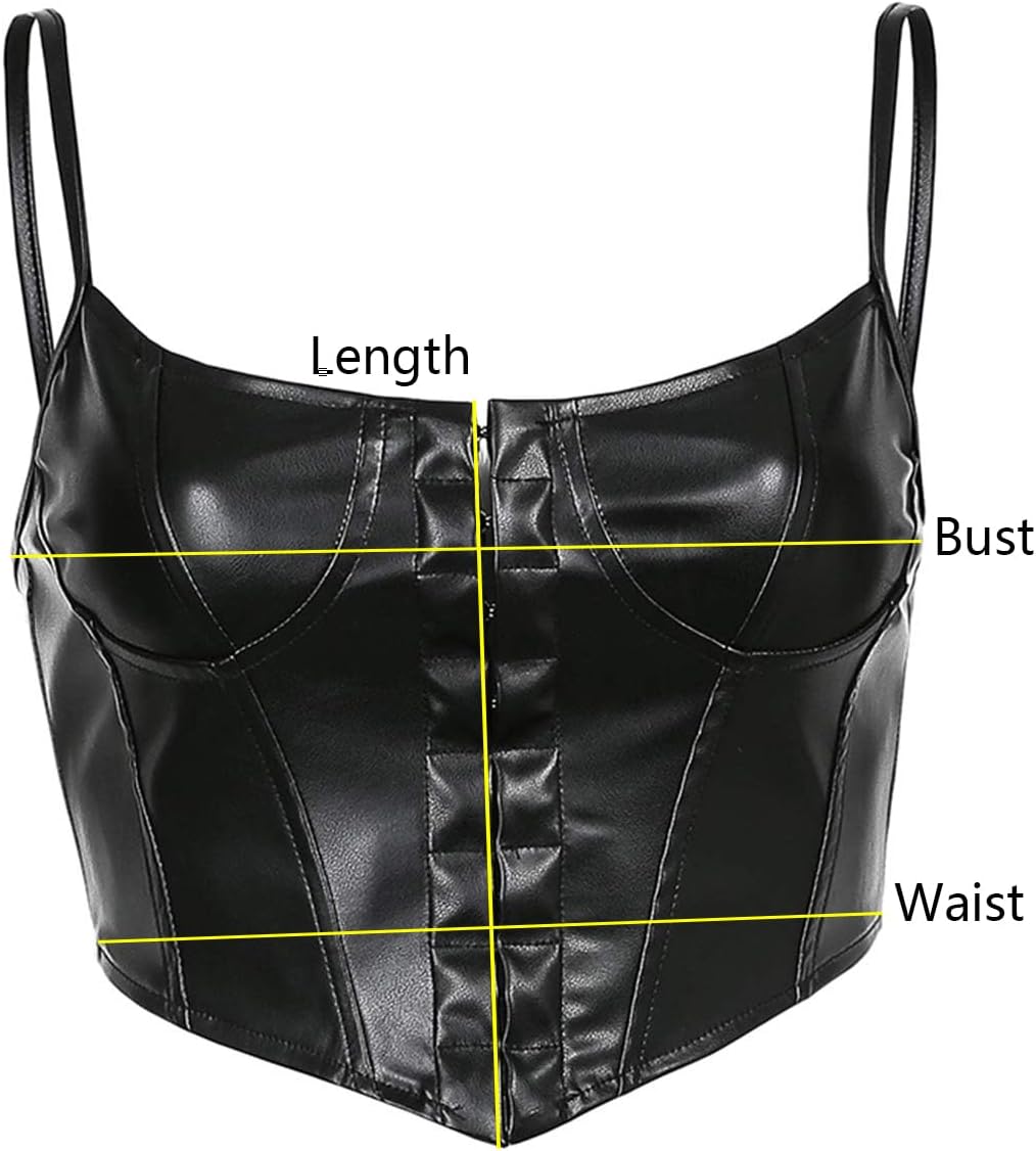 Meihuida Women Sexy Bustier Corset Top Y2k Push Up Off Shoulder Corset Top - Image 4