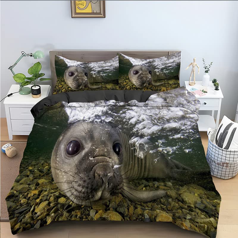 Parure de lit 220x240 microfibre 110g de qualité supérieure noire pour adulte