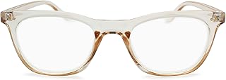 2SeeLife Clear Blue Light Blocking Glasses Women & Teens (Clear Peach)
