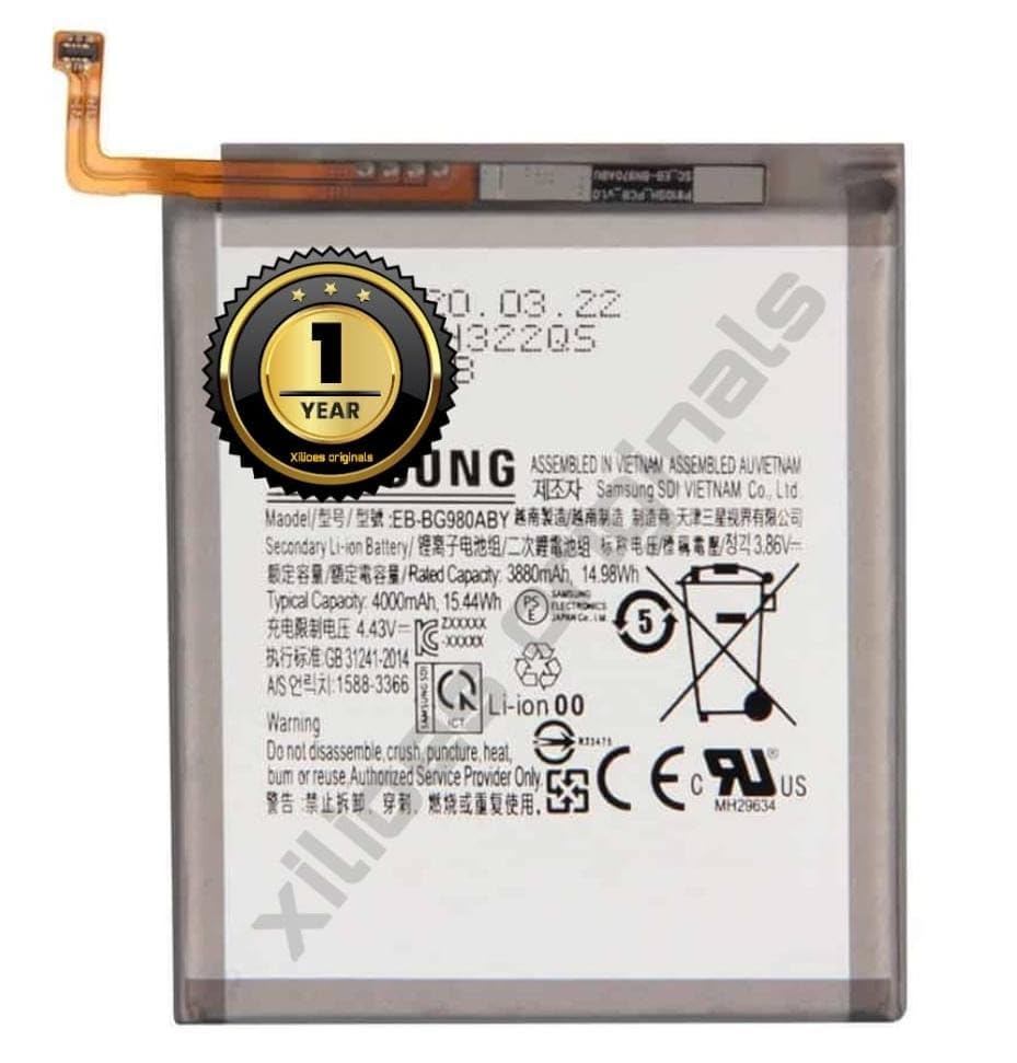 Image of EB-BG980ABY Battery for Samsung Galaxy S20 G980F Battery with 1 Year Warranty** (V102)