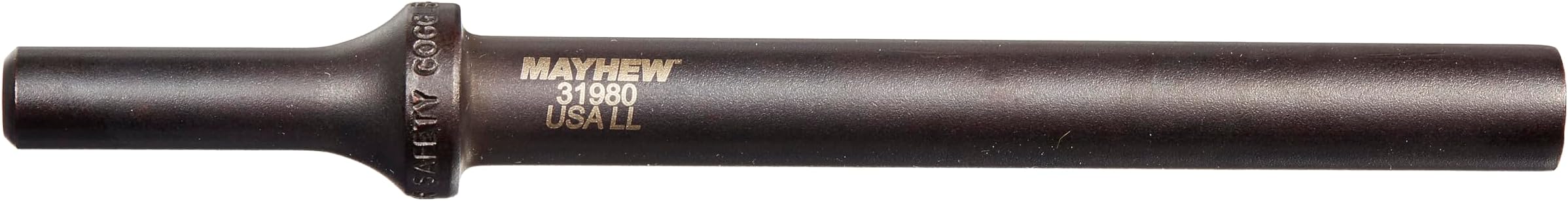 Mayhew Tools 31980 Pneumatic Taper Punch, 1/2" x 6", Black Oxide Finish